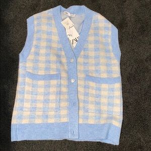 Zara sweater vest
